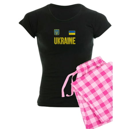 

CafePress - Ukraine Ukrainian Flag Souvenir Love Gift Pajamas - Women s Dark Pajamas