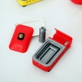 thumbnail image 4 of Horno de juguete para casa de muñecas, modelo de horno en miniatura a escala 1/6 y 1/12, adorno para jugar, accesorios de decoración DIY. rectángulo rojo, 4 of 7