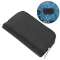 thumbnail image 3 of MasteelfCA Foxnovo 22-Slots SD SDHC MMC CF Micro SD Memory Holder Pouch Case Zippered Storage Bag Protector (Black), 3 of 8