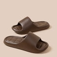 thumbnail image 2 of Xijirk Unisex Couple's Soft-Sole Indoor Slippers Elegant Flat Slides for Home & Casual Wear,10, 2 of 4
