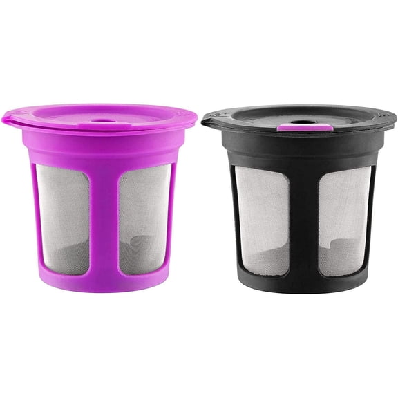 Reusable Cups for Keurig K-Cup 2.0, 1.0 Coffee Maker, Refillable Filter Pods-Pack