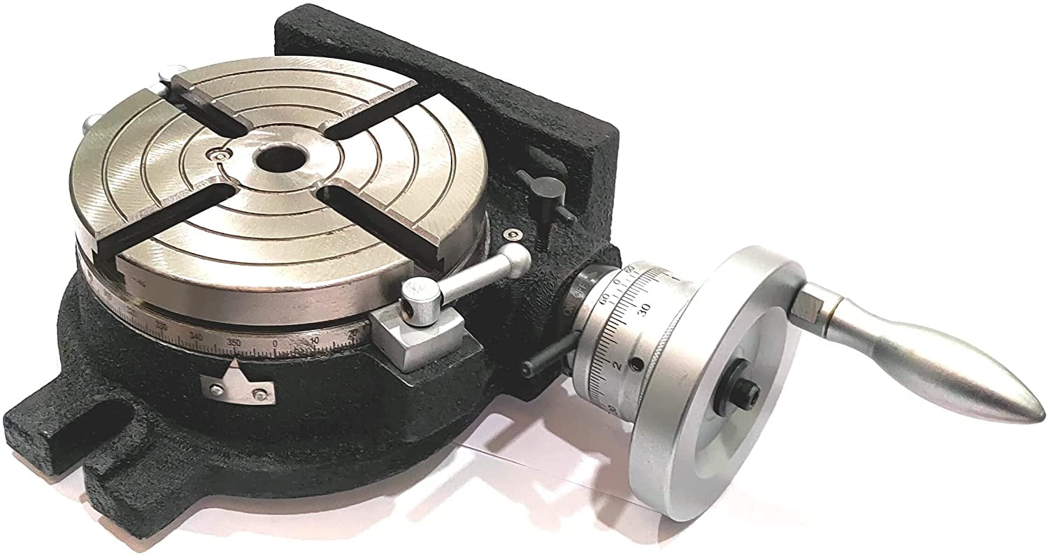 4 SLOT HORIZONTAL & VERTICAL ROTARY TABLE TABLE 3"/80MM 