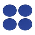 thumbnail image 1 of Tapacubos de coche Unique Bargains 45 mm Azul brillante paquete de 4, 1 of 1