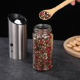 thumbnail image 2 of Lishi Electric Salt and Pepper Grinder Set - Refillable, USB Rechargeable, Gravity Switch, with Light - Coarseness Adjustable (1 Pack), 2 of 5