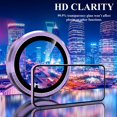 thumbnail image 5 of Dteck for iPhone 14 Pro Max Camera Lens Protector, for iPhone 14 Pro Camera Lens Protector, Individual Metal Anti Scratch HD Clear Case Friendly Tempered Glass Camera Cover, Purple, 5 of 6
