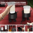 thumbnail image 6 of 4 Pack Car Headrest Hook with Cup Holder, Multifunctional Seat Back Organizer for Drinks, Phone and Bag Storage, 6 of 9