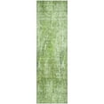 thumbnail image 2 of Addison Rugs Mayfield Washable Transitional Abstract Olive Runner Rug, 2'3" x 7'6", 2 of 5