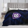thumbnail image 4 of College of The Holy Cross Logo Fleece Blanket, Very Soft Microfiber Flannel Blanket for Couch Warm and Cozy for All Seasons, 4 of 6
