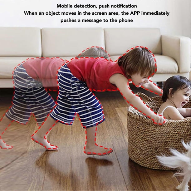 Indoor Security Camera Home 1080P HD 2 Way o Motion Detection Night Vision Rotatable WiFi Indoor Camera for Home Security