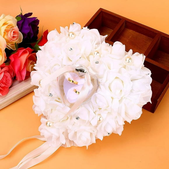 Ring pillow wedding ring pillow, 20*7cm, heart shape, gift, romantic pillow