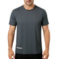 thumbnail image 3 of Mens Short Sleeve Shirts, Men's Cooling Ice Silk Running Shirts Quick Dry Short Sleeve Athletic Gym T-Shirts Outdoor Workout Tshirts, 3 of 5