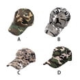 thumbnail image 4 of Qarigey Gorra de béisbol para hombre, sombrero de camuflaje, cómodo, transpirable, ajustable, decoración para la cabeza, sombreros informales a prueba Sombreros camuflaje gris Qarigey AP013082-02, 4 of 6