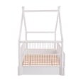 thumbnail image 3 of Cama Chalet Montessori De Madera Con Barandales Removibles, 3 of 3
