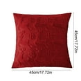 thumbnail image 3 of Christmas Pillow Covers 45x45cm Reindeer Snowflake Tree Pattern Decorative Pillow Cases for Sofa Chair Living Room Holiday Decor, 3 of 5
