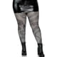 thumbnail image 3 of Sexy Mesh Gothic Snake Patterned Pantyhose Plus Stockings Leggings For Women, 3 of 5