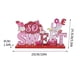 thumbnail image 3 of Adorno de madera artesanal para San Valentín | Decoración romántica de mesa | Decoración rústica de madera hecha a mano | Símbolo de amor duradero para el hogar, estantes y mesitas de noche | Regalo, 3 of 5