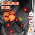 thumbnail image 3 of DODOING Back Massager Seat Car Home Chair Seat Shiatsu Back and Neck Massager Full Body Electric Vibration Heat Kneading Rolling Vibration with Heat, 3 of 8