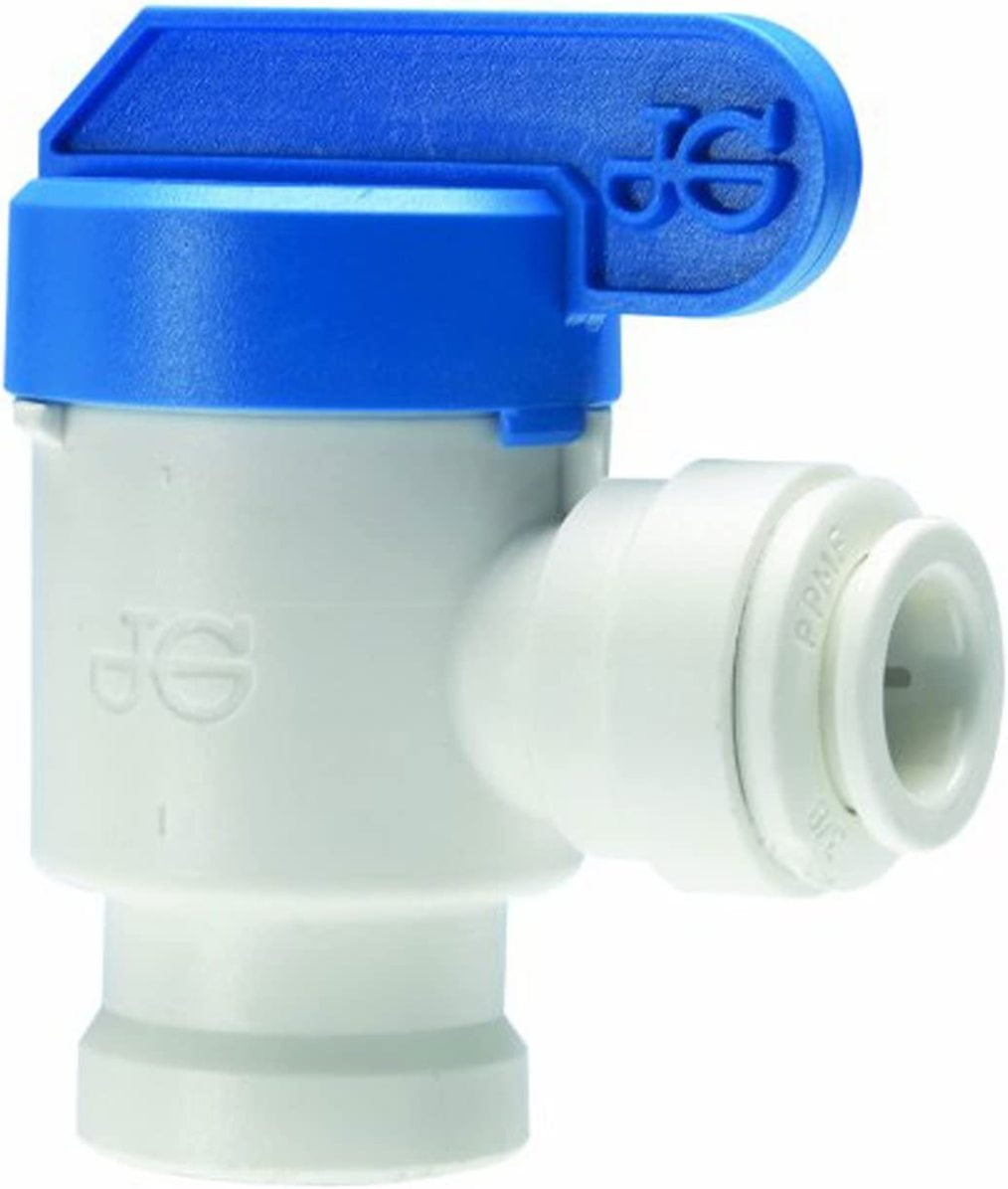 HELISICoil PPSV501222WP John Guest 3/8" x 1/4" PushFit ShutOff Valve