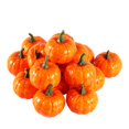 thumbnail image 1 of 16 Uds simulación pequeña calabaza espuma Mini 5,5 CM decoración de fiesta de Halloween, 1 of 8