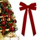thumbnail image 5 of Adornos navideños, 12 lazos de terciopelo para coronas de árbol de Navidad, envoltorios de regalo, manualidades, bodas, fiestas, bolsas de aperitivos, bolsas de dulces, decoración del hogar., 5 of 8