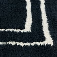 thumbnail image 3 of Mohawk Home His Knitted Plush Pile Washable Polyester Non-Slip Bath Mat, Indigo, 1'5" x 2', 3 of 7