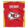 NFL "Jersey" Personalized Silk Touch Throw Blankets