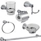 thumbnail image 1 of Juego De 6 Accesorios Para Baño Alfa  Metálico Cromado Zinc Y Acero Inox Old Antique, 1 of 3