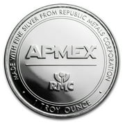 1 أوقية فضية - Apmex / Rmc (.9999 غرامة ، ذات علامة تجارية مشتركة)