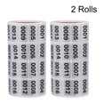 thumbnail image 3 of 1 to 1000 Consecutive Number Stickers Inventory Label Black Numbers for Warehouse Numbering, Total 2000pcs, 3 of 6