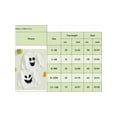 thumbnail image 4 of aturustex Infant Baby Boy Girl Halloween Sweater 0-18M Newborn Long Sleeve Knit Pullovers Ghost Face Pattern Crew Neck Chunky Knitwear Tops Toddler Lis Thick Warm Knitted Clothes Winter Fall, 4 of 7