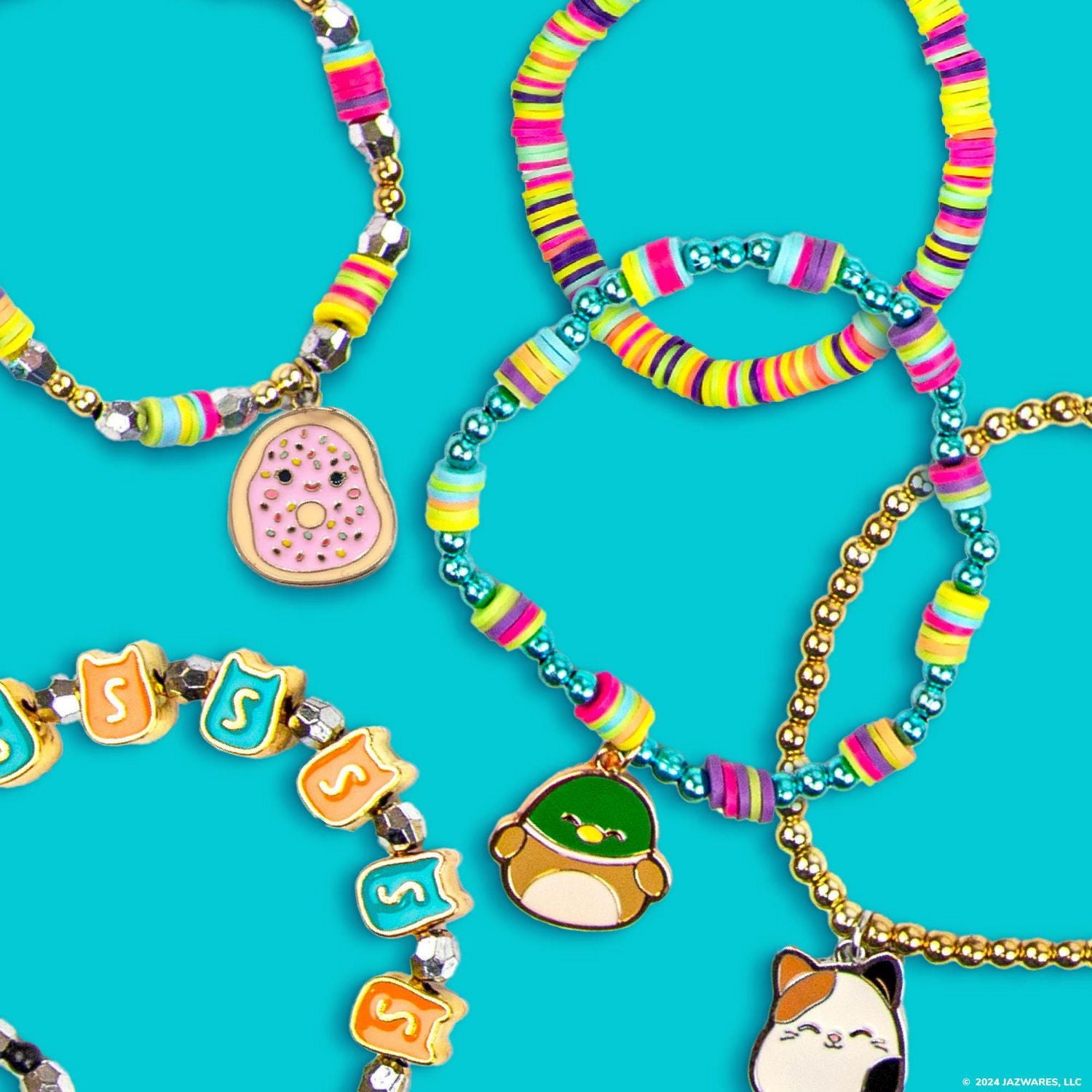 Original Squishmallows Kit de création de bracelets SQMLW DE BRACELET