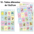 thumbnail image 3 of Juego de Loteria Baby Shower Impreso en Español, para 10 Jugadoras - 10 Tablas y Barajas, 3 of 3