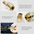 thumbnail image 3 of Aluminum Alloy Oil Lubricator, Solid Metal Mini In-Line Oiler, 1?4", For Professional Air Tools, 3 of 5