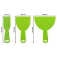 thumbnail image 2 of 15 Pieces Plastic Knife Set Flexible Paint Scrapers Tool for Spackling, Patching, Decals, Wallpaper, Baking, Wall, 2 of 7