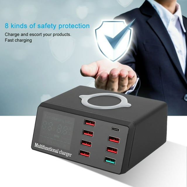 Smart , 18W Type-C 100W Durable Mobile Phone Accessory Mobile Phone For QC3.0 / PD Black
