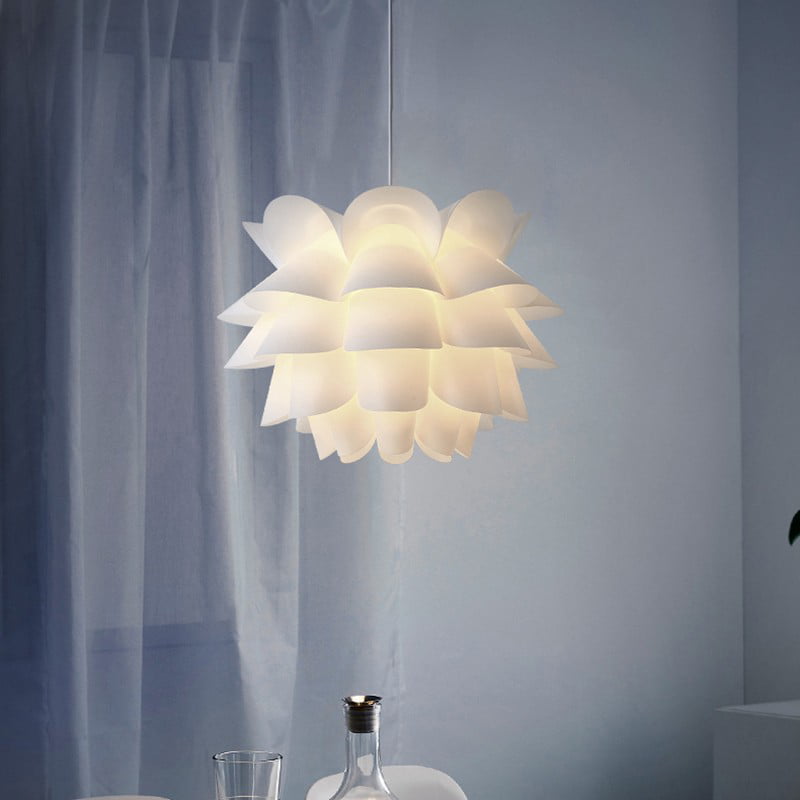 DIY Hanging Ceiling Pendant Light Flower Lamp Shade  For Chandelier Lampshade 
