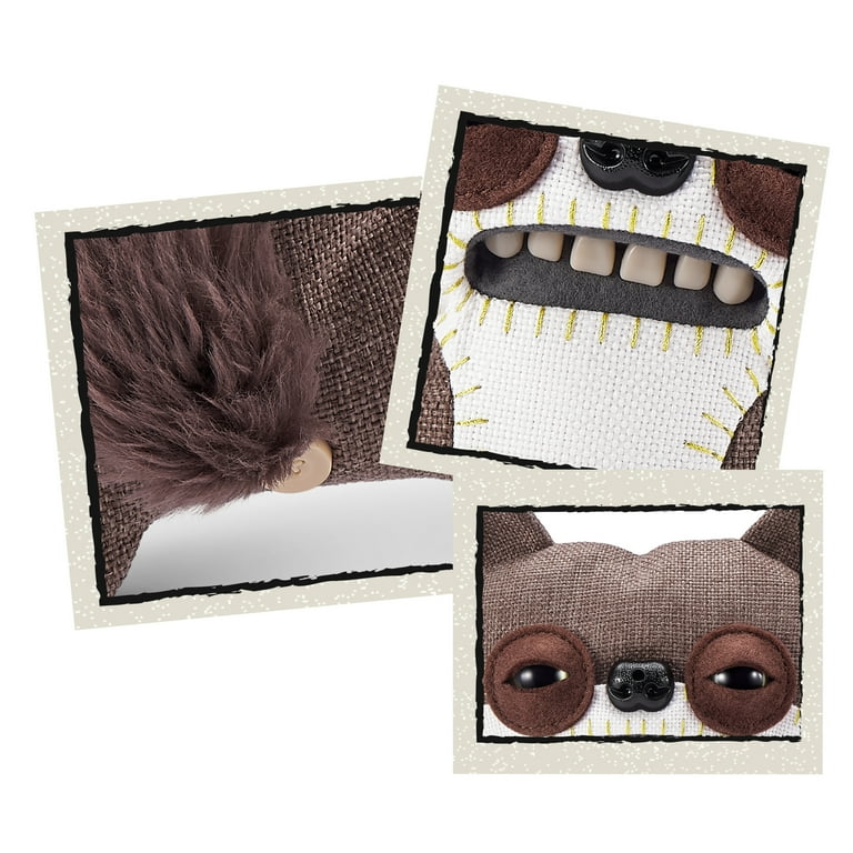 Fuggler Fart Face 9 inch (Suspicious Fox) Soft Plush, Funny Ugly