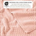 thumbnail image 3 of Great Bay Home Quick Dry Diamond Waffle 4 Piece Bath Towel Set, Pink, 3 of 7