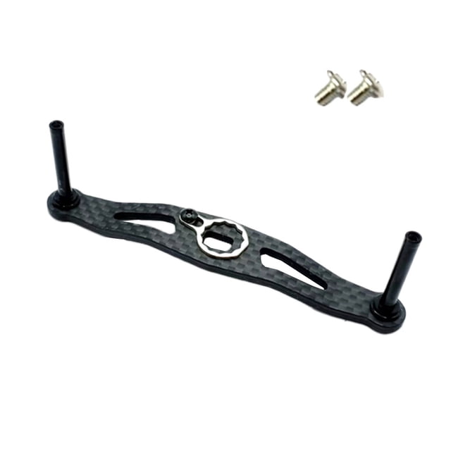 Bgsha Fishing Rocker Handle FOR DAIWA FOR ABU Hole 8/5MM Carbon Fiber BaitCasting Reel Reel Rocker Grip Carp Fishing Accessories