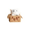 thumbnail image 3 of Lovely Box Cartoon Cat Miniature Landscape Decor Bonsai Resin Crafts Ornament by Mightlink, 3 of 5