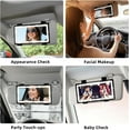 thumbnail image 5 of Behome Car Visor Makeup Mirror, Rechargeable Car Visor Vanity Mirror with Light, 3-Color Modes Portable Led Visor Mirror, 5 of 8