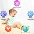 thumbnail image 4 of Rattle Toy,Arm Hand Bracelet Rattle,Feet Leg Ankle Socks, Present Gift for Newborn Infant Babies Boy Girl Bebe (4 Bugs), 4 of 6
