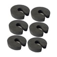 thumbnail image 4 of Lipstore 6 Pcs Protection de Doigt de Porte Remplacement Professionnel Pince à Doigt Protecteur Noir 20MM, 4 of 8