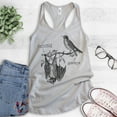thumbnail image 2 of Detective & Sidekick Tank Top, Ladies Racerback Tank Top, Superhero Tank, Detective Tank, Funny Super Hero, Silver Gray, X-Large, 2 of 3