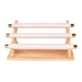 thumbnail image 5 of FVDPWYE Organizer Jewelry rage Rack Wooden Base Display Stand Multipurpose for Bracelet 3 Tier, 5 of 9