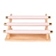 thumbnail image 5 of Organizador de joyas con base de madera, expositor multiusos para pulseras 3 niveles, 5 of 9