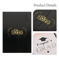 thumbnail image 3 of OULII Grad Sign Book Black Paper Simple Versatile Design for Graduation Event 1Pcs, 3 of 8