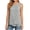 Gray-1, variant on Cotton Linen Tank Tops for Womens Sleeveless Round Neck Tiered Layered Shirts Summer Casual Loose Fit Plain Blouses