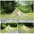 thumbnail image 3 of pitrice Tente 360 Degrés pour Camping en Plein Air, Tente de Randonnée pour Lit de Camping Simple, Vert Olive, 3 of 6