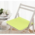 thumbnail image 5 of Fdelink Cushion Square Strap Garden Chair Pads Seat Cushion for Outdoor Bistros Stool Patio Dining Room Seat Cushion (Yellow), 5 of 5